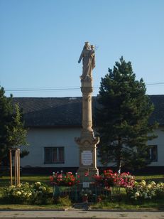 socha Sv. P. Marie Hostýnské